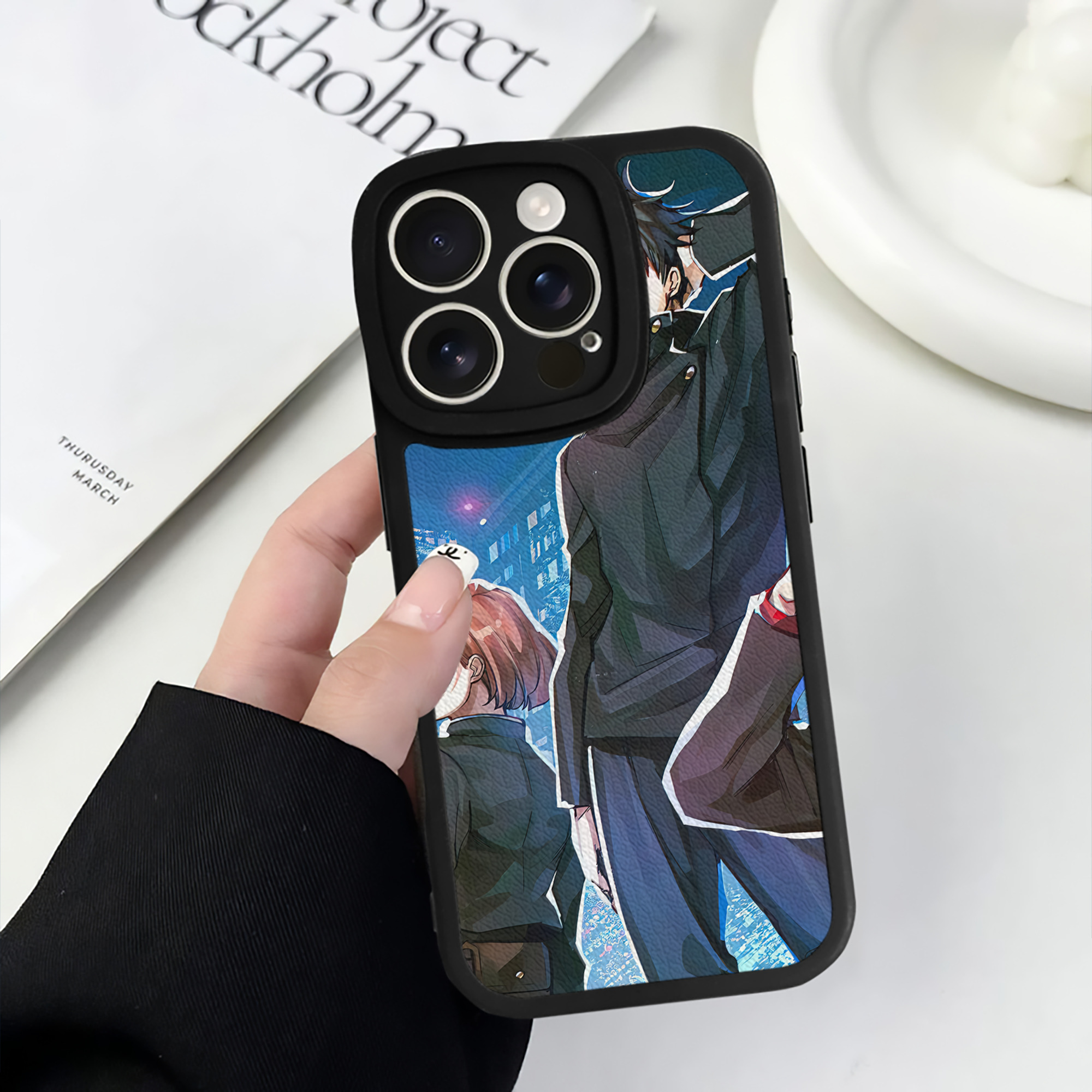 （画像用） SPY×FAMILY间谍家家酒 【iPhone 16シリーズ対応】シリコンスマホケース（レザー調） 材質：シリコン